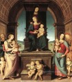 The Family of the Madonna Renaissance Pietro Perugino